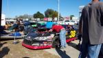 Working on Ron Gustafson's Sportsman car at New Smyrna Speedway...