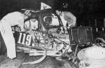 Rags Carter gets checked out after a hard crash (Bobby 5X5 Day Photo)