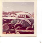 Dink Woodard's Sportsman coupe in the pits - January '65 (Chuck Little photo from Marty Little collection)