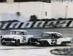 Gary Marsieck and Mike Bishop duke it out in Cyclone action circa 1975...