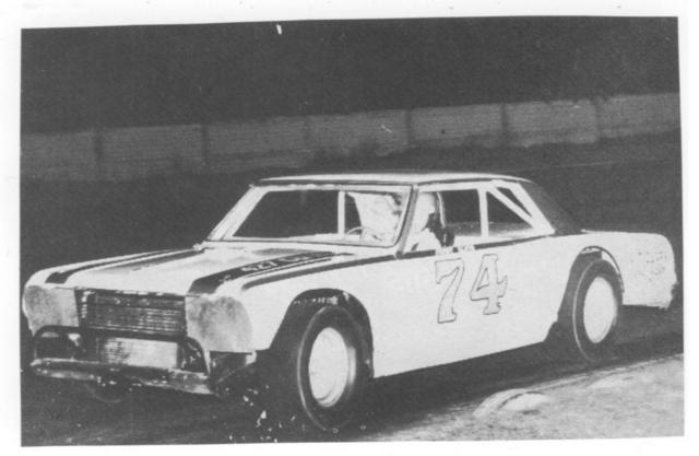 Jimmy Alvis with a LM ride early in his career - 1973 (Oscar Norton Photo)