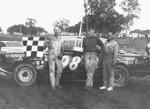 Jim Stroud after a Late Model win...