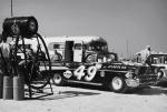 Bob Welborn's Chevy before the 1957 Convertible race...