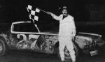1980 - Jerry Rogers takes a Thunder Car win (Oscar Norton Photo)