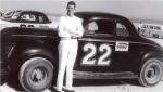Glen Wood finished second in the 1956 Modified race...