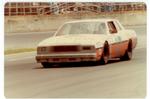 Roger Hamby hits pit road... he finished 27th...