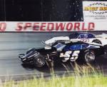 Shain Held #55 battles Ross Eldridge - looks like the infield grass needed mowing...
