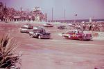 Cotton Owens leads Jack Smith out of the North Turn during the 1957 GN race - Owens won....