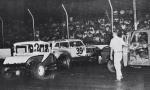 Don Toothman #2 and Jim Bates #39 tangle up in 1968...