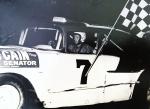 A win for Buddy Pearce driving Jud Deakins' car...