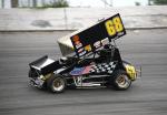 Troy DeCaire driving George Rudolph's famous #68 - August 2007 TBARA Sprints (Buddy Bryan Photo)