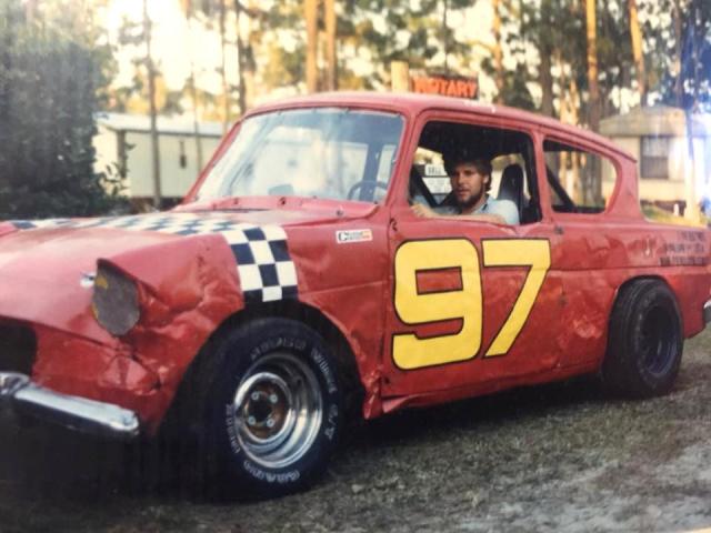 kelly jarrett s first race car was this english ford dubbed the
