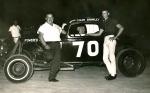 Colen Brinkley in 1964 with owner Jack "The Round Man" Thomas...