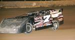 Jason Fitzgerald on his way to winning the Kim Allen Memorial UDLMS race at Hendry County Speedway (Clewiston) in Nov. 2009...