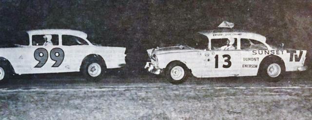 Jim McGuirk Leads Dick Crowe in August 1966 (Courtesy Doc McKinney)