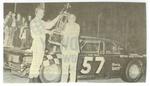 1974 Marion Edwards, Jr. Memorial winner Bobby Brack with Marion Edwards, Sr. (Bobby 5X5 Day Photo)
