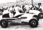 Ted Horn and Joie Chitwood get set to race at a Jacksonville track - year is unknown...
