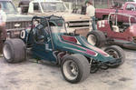 Don Heckman's Sprint Car in the pits - 1977 (Westerman Photo)
