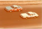 Eventual winner Richard Petty duels with Benny Parsons...