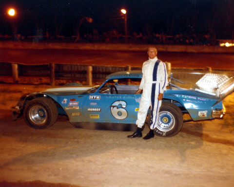 Harvey Jones at Thunderbowl Speedway in GA - 1979 (Lee Gammel Photo)