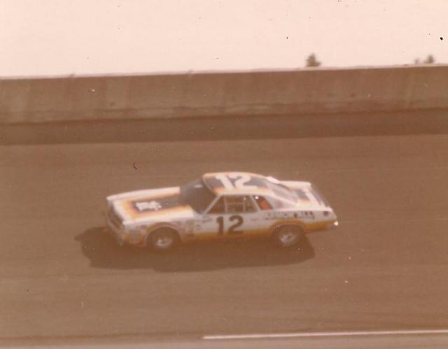 Neil Bonnett finished 5th, 3 laps down...