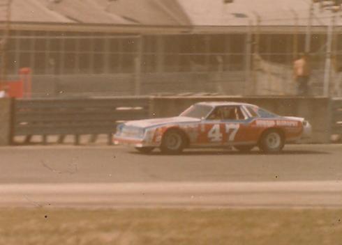 Bruce Hill finished 36th after his engine expired...