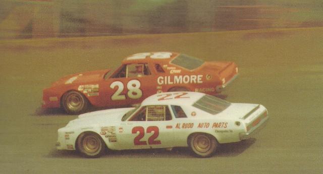 Ricky Rudd and A.J. Foyt....