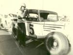 Bob Luscomb at Sunbrock Speedway - Mid '50s (Luscomb Collection)