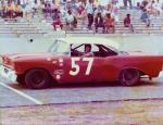Ron McCreary with his first race car at Vero Beach Speedway...