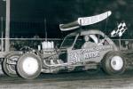 Marty Handshaw's Crosley bodied supermodified with Olds power in 1965.