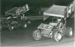 2-11-89  #77 Frankie Kerr makes an inside pass...