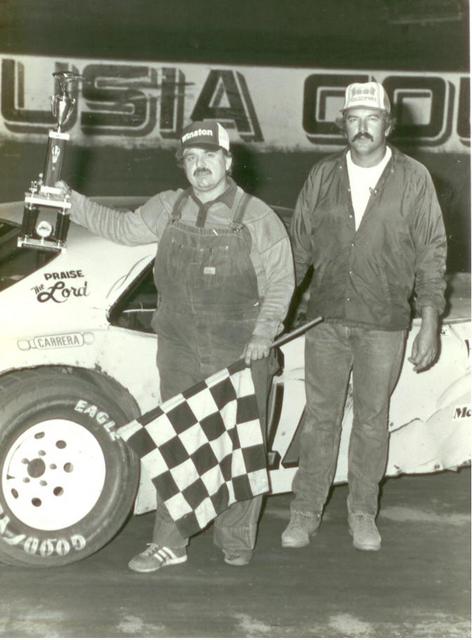 Orlando's Don Hatcher in victory lane (Don Bok Photo)