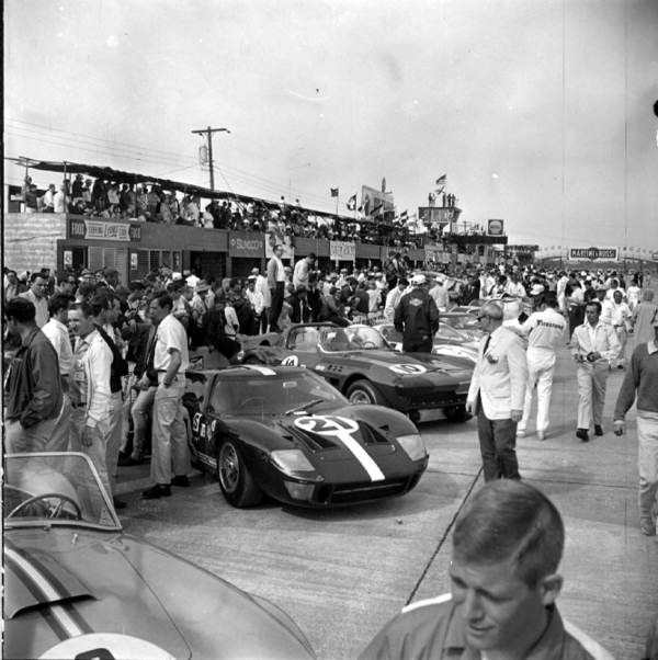 Before the start of the 1966 12 Hour race (State Archives of Florida)