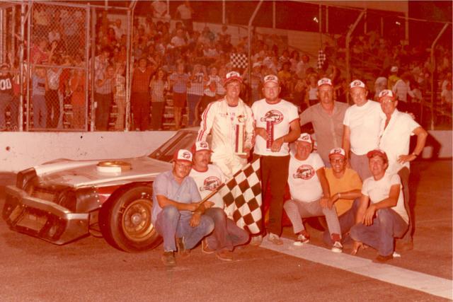 West Palm's Speedy Reeves takes a LM win on Sept. 24, 1979 (Jim Jones Photo - Reeves Collection)