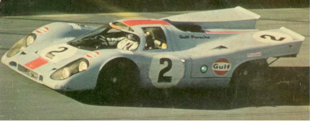 1970 24 Hour-winning John Wyer Porsche driven by Leo Kinnunen and Pedro Rodriguez...