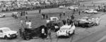 Part of the largest crash in NASCAR history on 2-13-60, just after the start of the 250-mile Modified-Sportsman race...