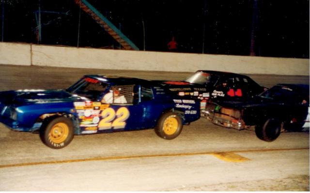 Wayne Detwiler leads a pack of A-Bombers...