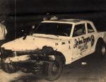 1972 - David Viers' car after an unexpected stop in turn four (Don Bok Photo - Berry Collection)