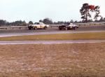 Lee Roy Yarbrough #70 leading #23 Bill Slater - 1963 Mod-Spts race - Yarbrough was the winner.
