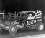 Rod Perry takes a win in 1960 (Bobby 5X5 Day photo - Marty Little Collection)