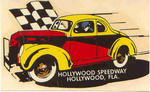Hollywood Speedway decal (Marty Little Collection)