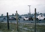 Action from March 1958 coming off turn two...