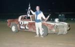 Jerry Rogers won many Thunder Car features at the track (Bobby 5X5 Day Photo)