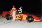Dick Anderson after a win at Lakeland Interstate...