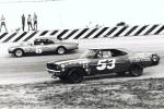 Ed Kidd #5 up high and Butch Caullett #53 down low...