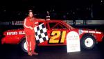 Donnie Helmly after his first feature win at Lake City Speedway in 1992...
