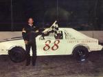 Bobby Roseman, Jr. after a win in 1998...