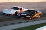 Daniel Webster #3 battles Jeff Scofield #07 during the June 2008 Sunbelt Series race (Buddy Bryan Photo)