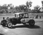 Larry Flynn shown at the old half-mile dirt in Jacksonville in 1962 (Mike Bell Collection)