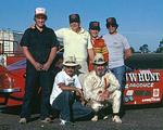 J.W. Hunt with Steve Grissom, Butch Lindley, Freddy Fryar, Rat Lane and Billy McGinnis at Pensacola (Tony Martin Photo)